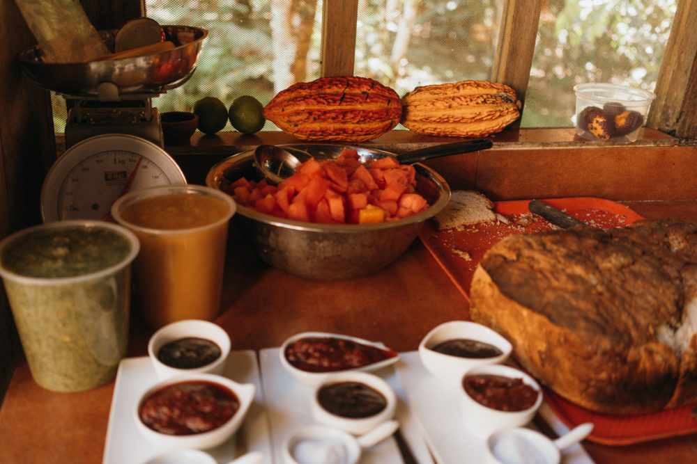 Comida-Calanoa2-1000x667 - Un viaje espiritual a Calanoa, un hotel en el útero del Amazonas