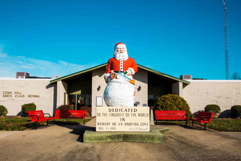 Santa Claus, Indiana: ¡toda la festividad en una ciudad!