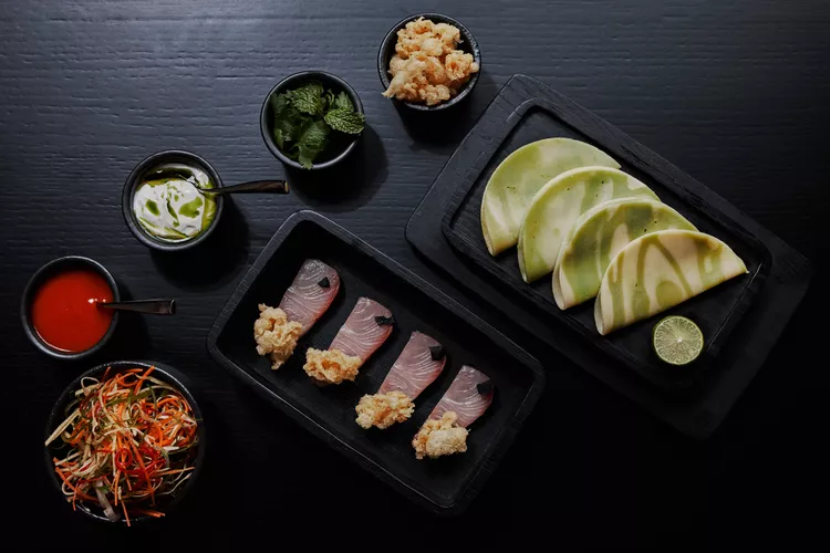 TAL-baha-mar-smoked-hamachi-taco-BAHAMARCULINRY1123-6b422e351e724f30a343cbc66943d1c3 - El chef Marcus Samuelsson habla de la inspiración detrás de su nuevo restaurante en NY y del futuro de la industria alimentaria