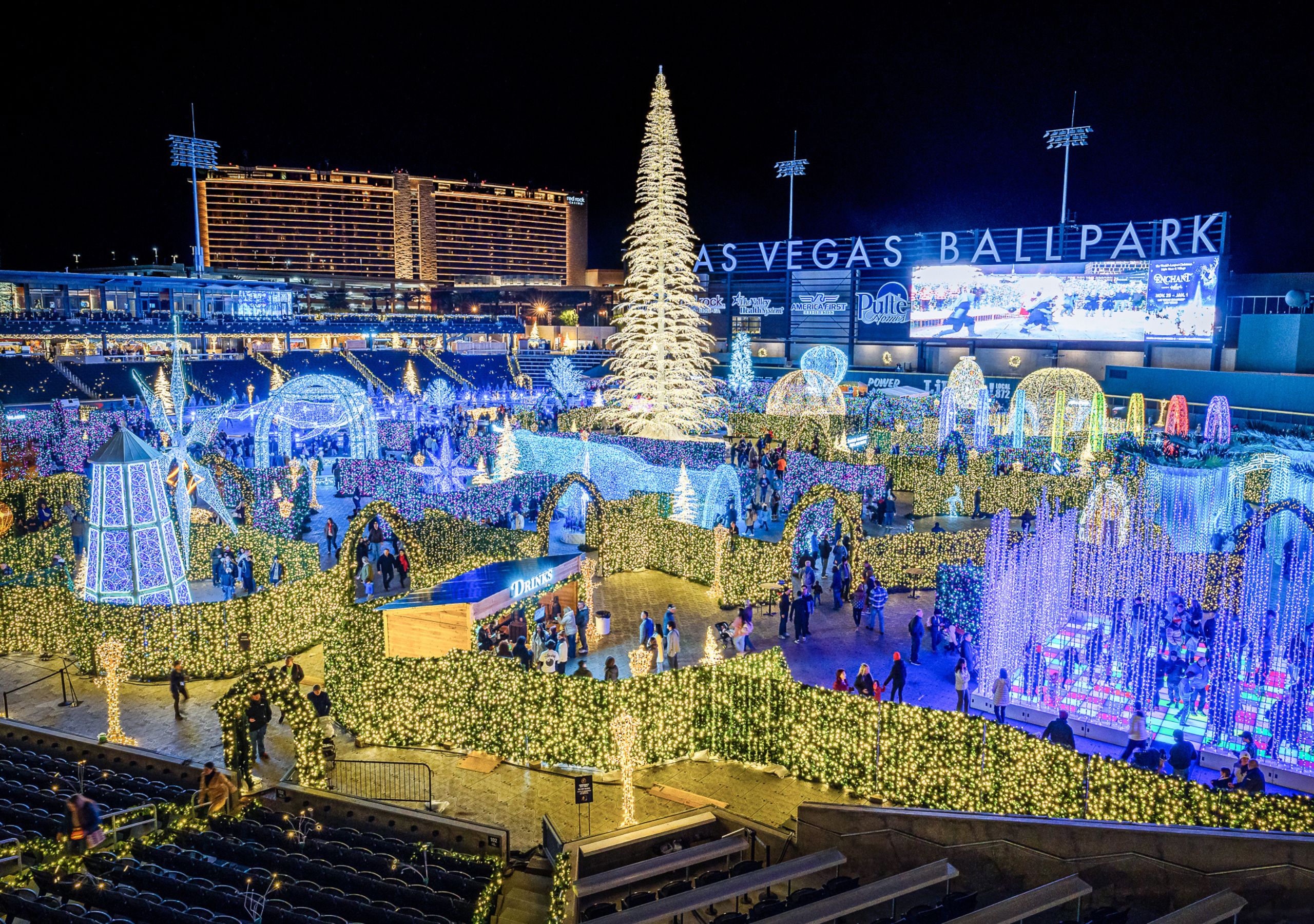 7 planes para celebrar Navidad en Las Vegas