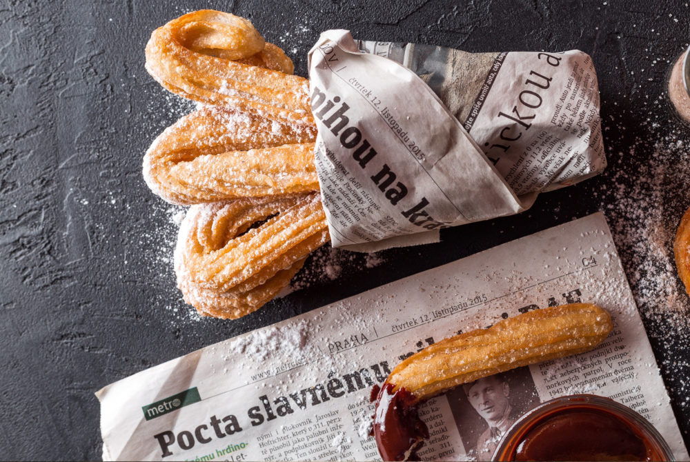 Chocolate-Churro-1000x670 - 3 lugares deliciosos para desayunar en Málaga