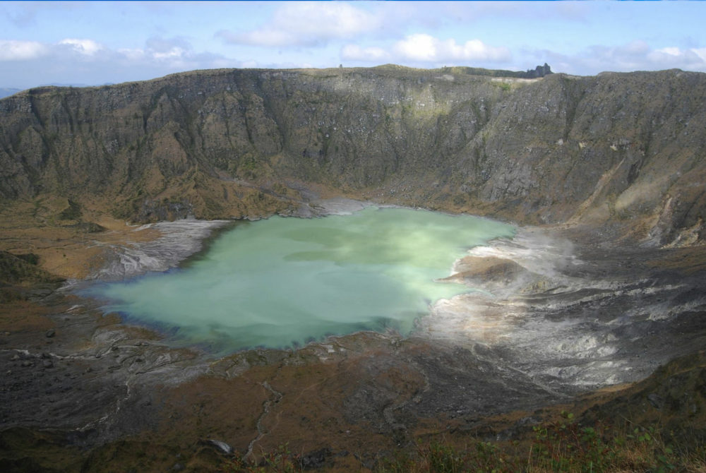 El volcán de aguas termales que está a menos de 200 kilómetros de Chiapas