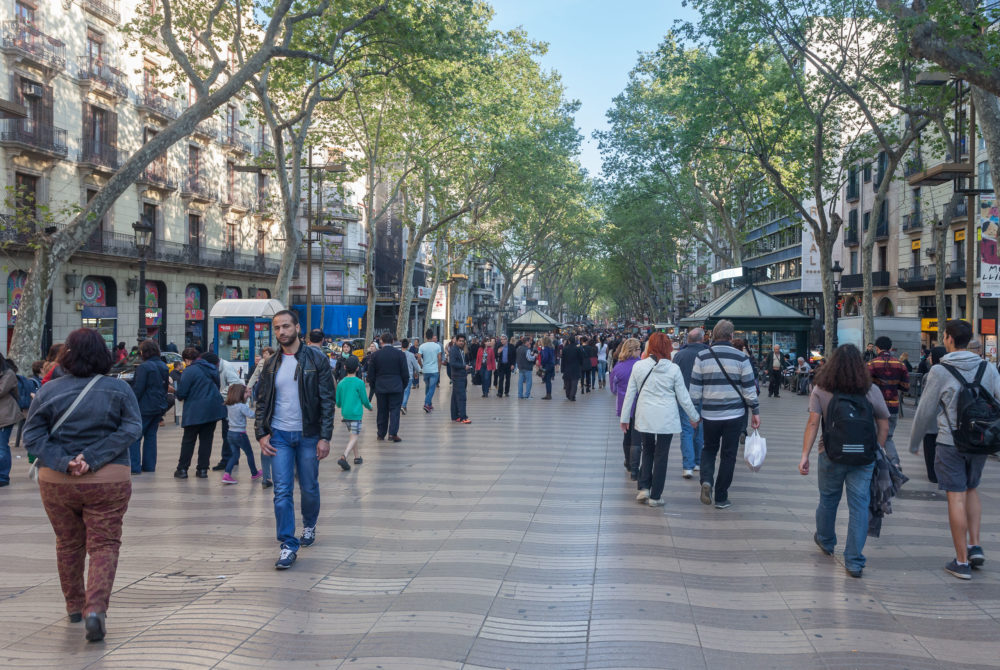 Ramblas-De-Barcelona-1000x670 - Guía de viaje: 7 lugares imperdibles de Barcelona