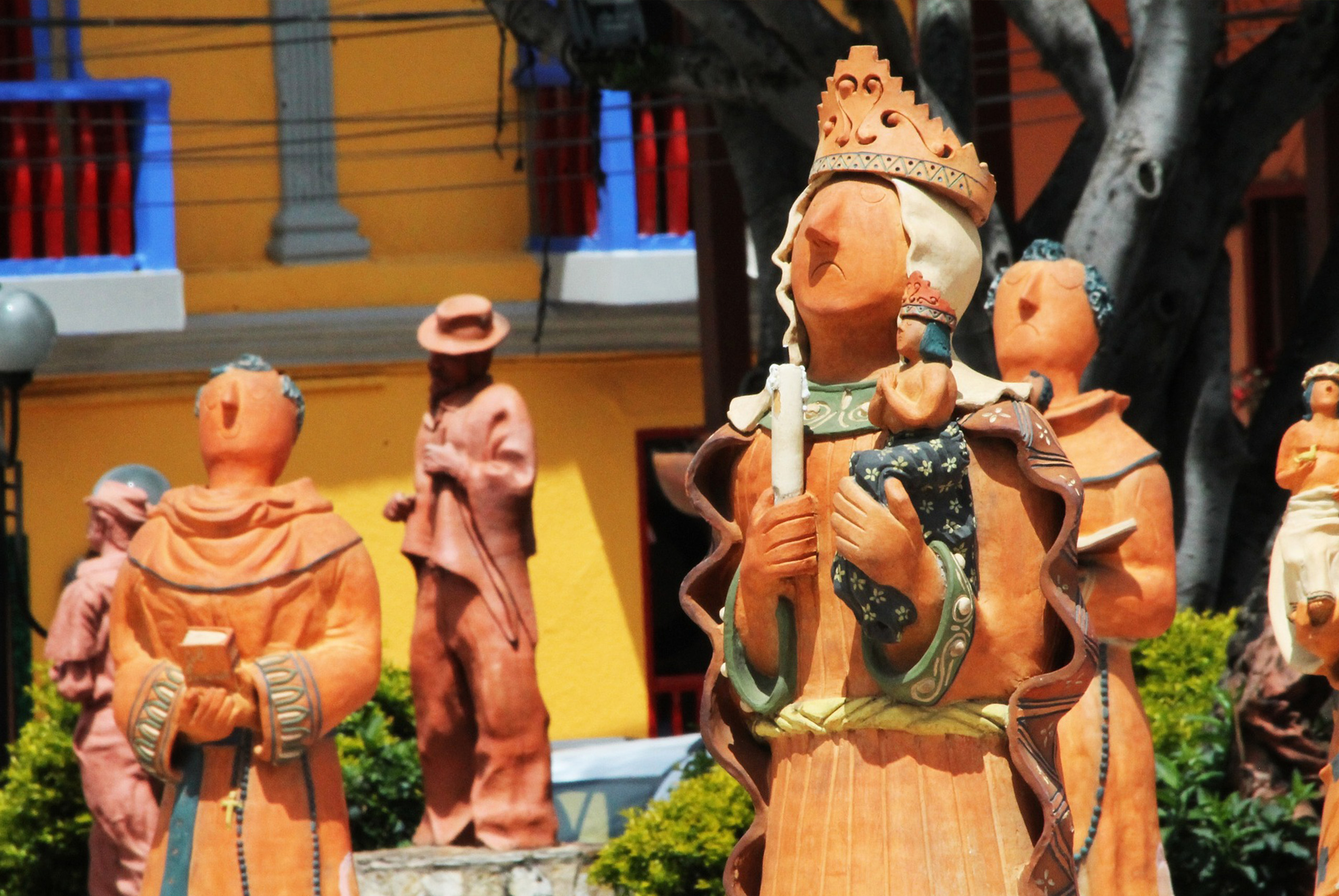 El pueblo con hermosos colores y preciosas artesanías a 3 horas de Bogotá