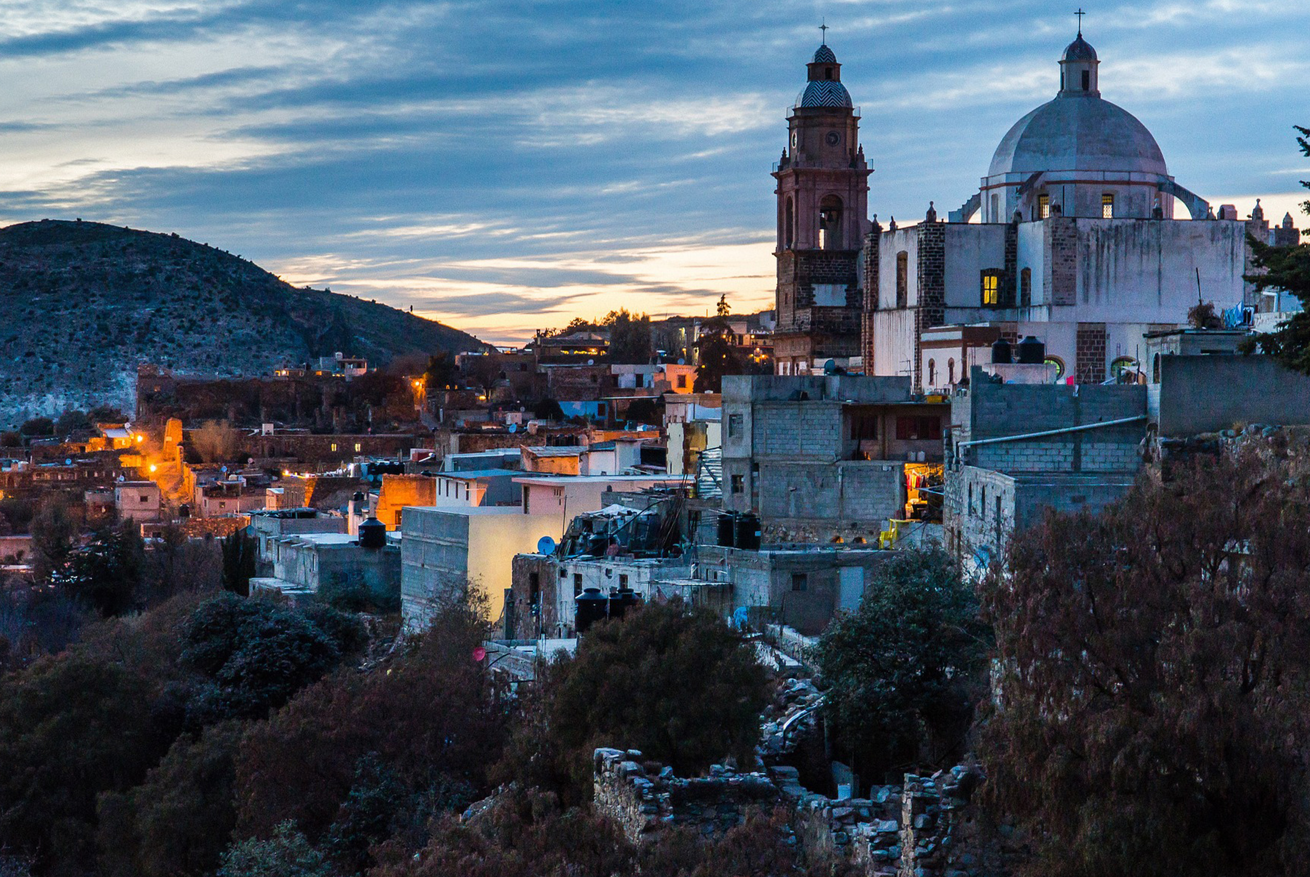 Pueblos Mágicos: el increíble lugar fantasmal construido en piedra y en el que nieva