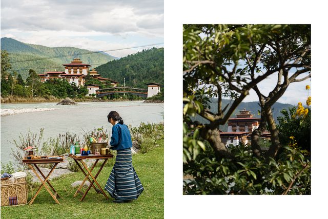 TAL-andbeyond-punakha-river-lodge-bhutanexterior-ANDBEYONDBHUTAN1023-946ba636bbf149fc9a1549b2abcb36a0 - Este impresionante resort de 8 suites en Bután es uno de los hoteles nuevos más esperados de Asia, y fuimos de los primeros en hospedarnos