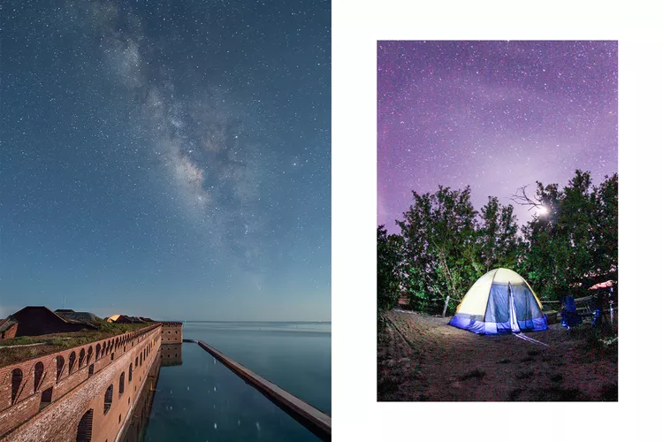 Este parque nacional de Florida es uno de los menos visitados y más bellos de EE.UU., y acampé ahí para ver su cielo nocturno increíblemente despejado