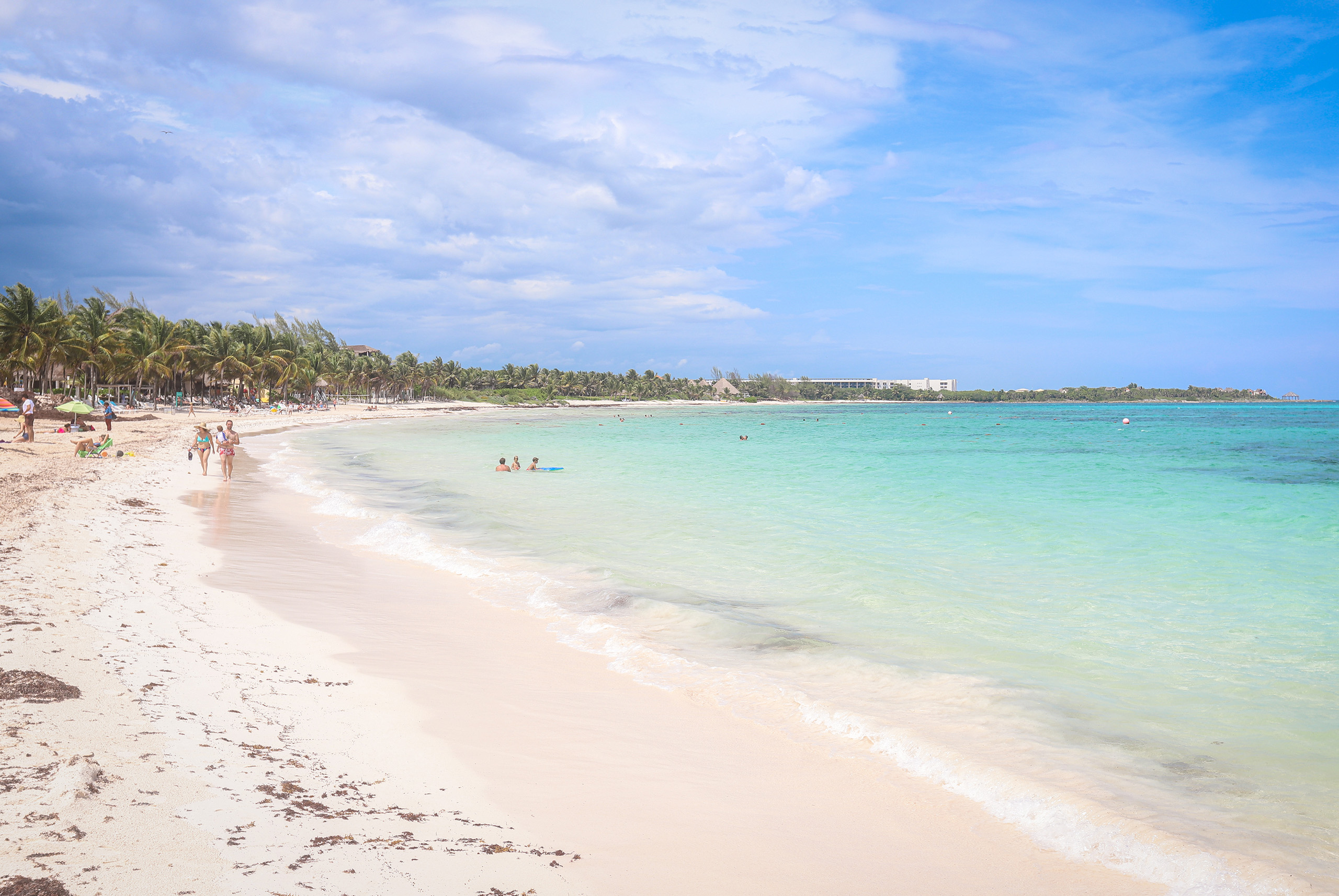 La tranquila playa de Quintana Roo sin olas que es ideal para ir con los niños