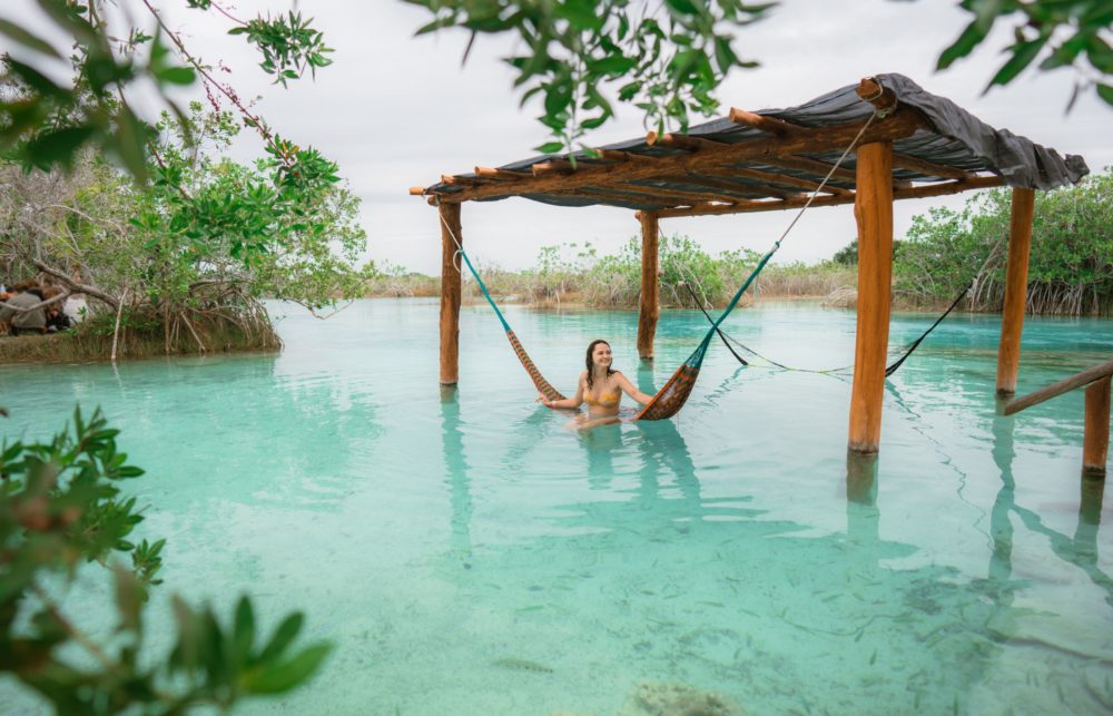 El Pueblo Mágico con una espectacular laguna de 7 colores que es una de las joyas del mundo para disfrutar y hacer deportes acuáticos