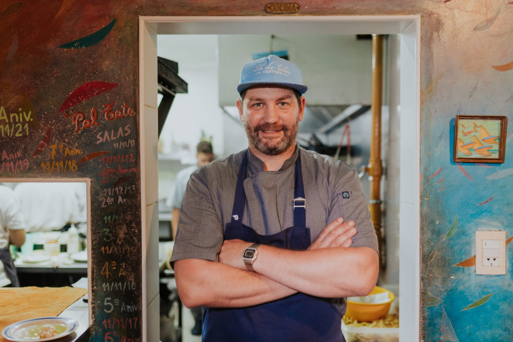 Una entrevista de cocina simple y directa a Lisandro Ciarlotti, chef de Lo de Tata