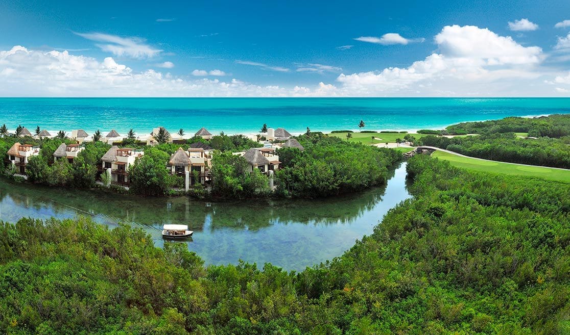 Visité un resort en el Caribe mexicano para pasar días de relajación y purificación