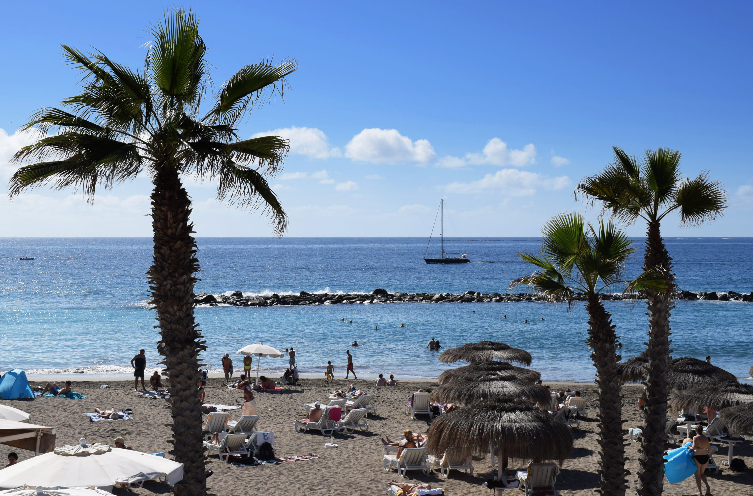 La serena playa de Tenerife que es ideal para llevar a los niños y descansar