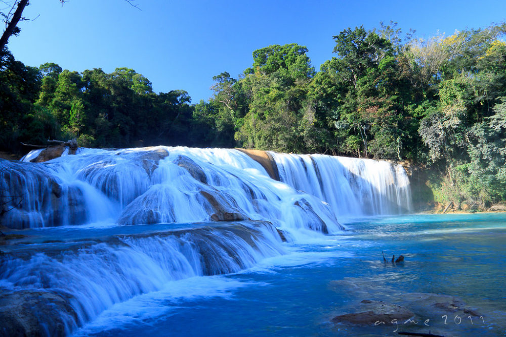 CascadasAguaAzul-Flickr-AGMEfoto1-1000x667 - Las paradisíacas cascadas de Chiapas que son perfectas para una escapada de ecoturismo