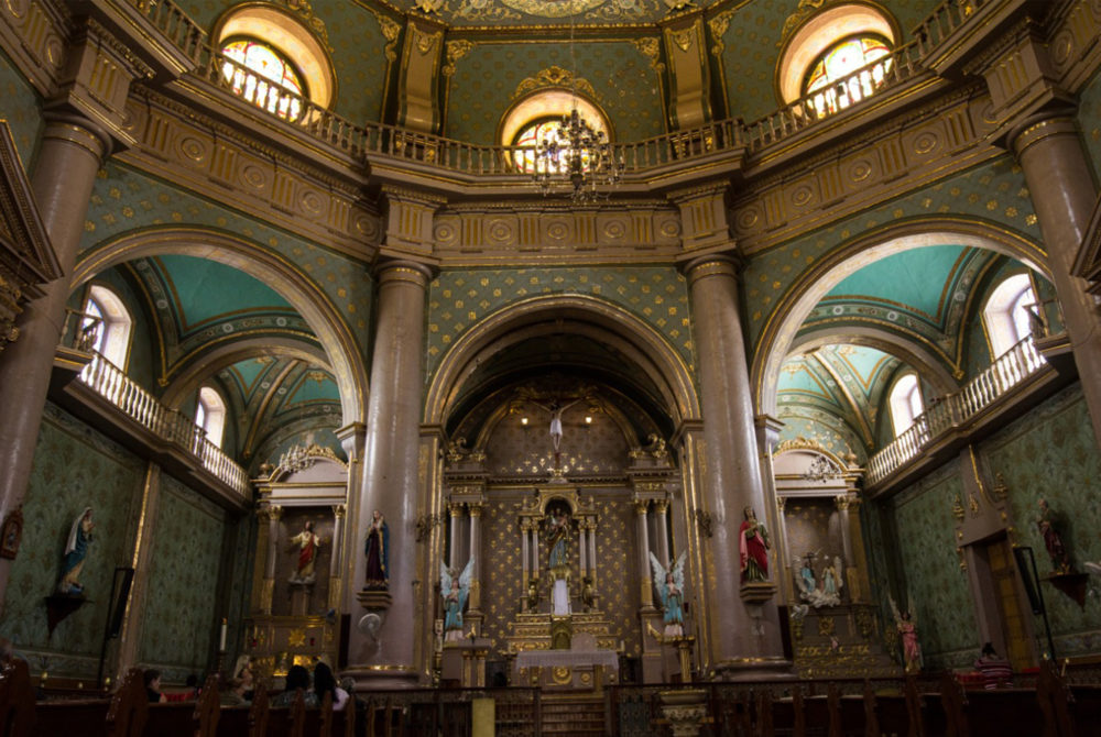 Interior-Iglesia-Calvill-1000x670 - Este Pueblo Mágico tiene hermosas cascadas y resguarda una maravilla arquitectónica que debes conocer