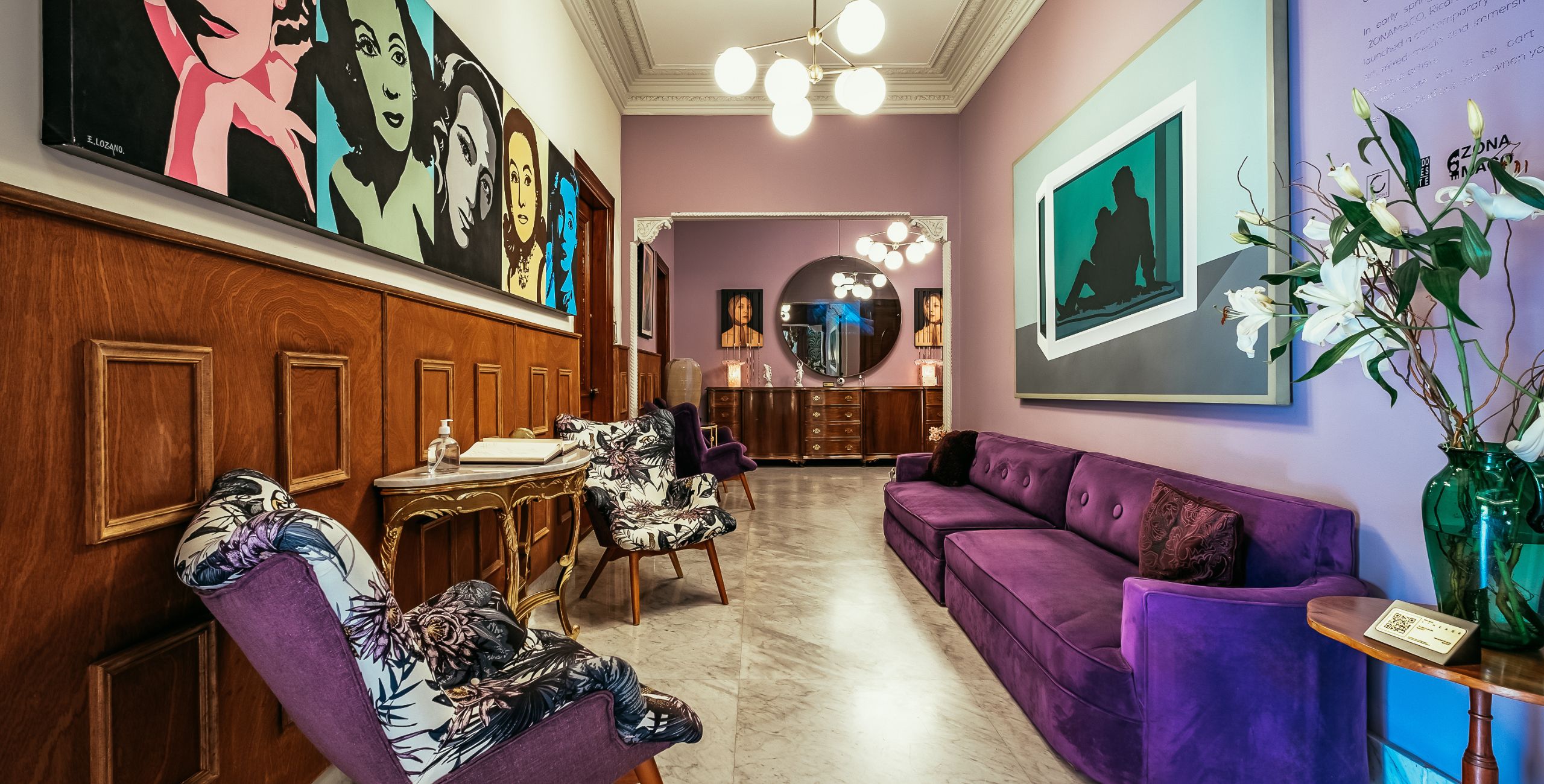 Pug Seal: el hotel boutique, en una mansión de los 40, que te hace sentir en una galería de arte 