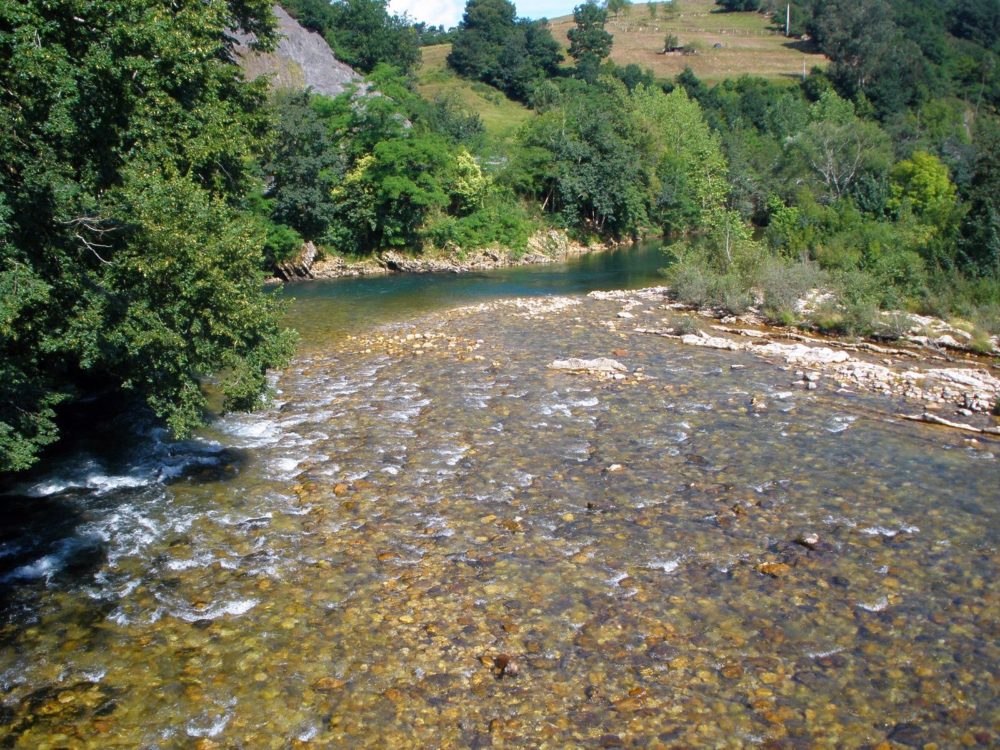 Cangas-de-Onis-rio-1000x750 - El encantador pueblo con paisajes salidos de cuento a 1 hora de Oviedo perfecto para hacer senderismo
