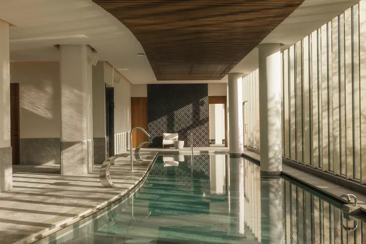 Piscina-Sha-Wellness-Clinic-Mexico - Este nuevo retiro de bienestar de lujo con todo incluido acaba de abrir en Costa Mujeres, México, y fui una de las primeras en visitarlo