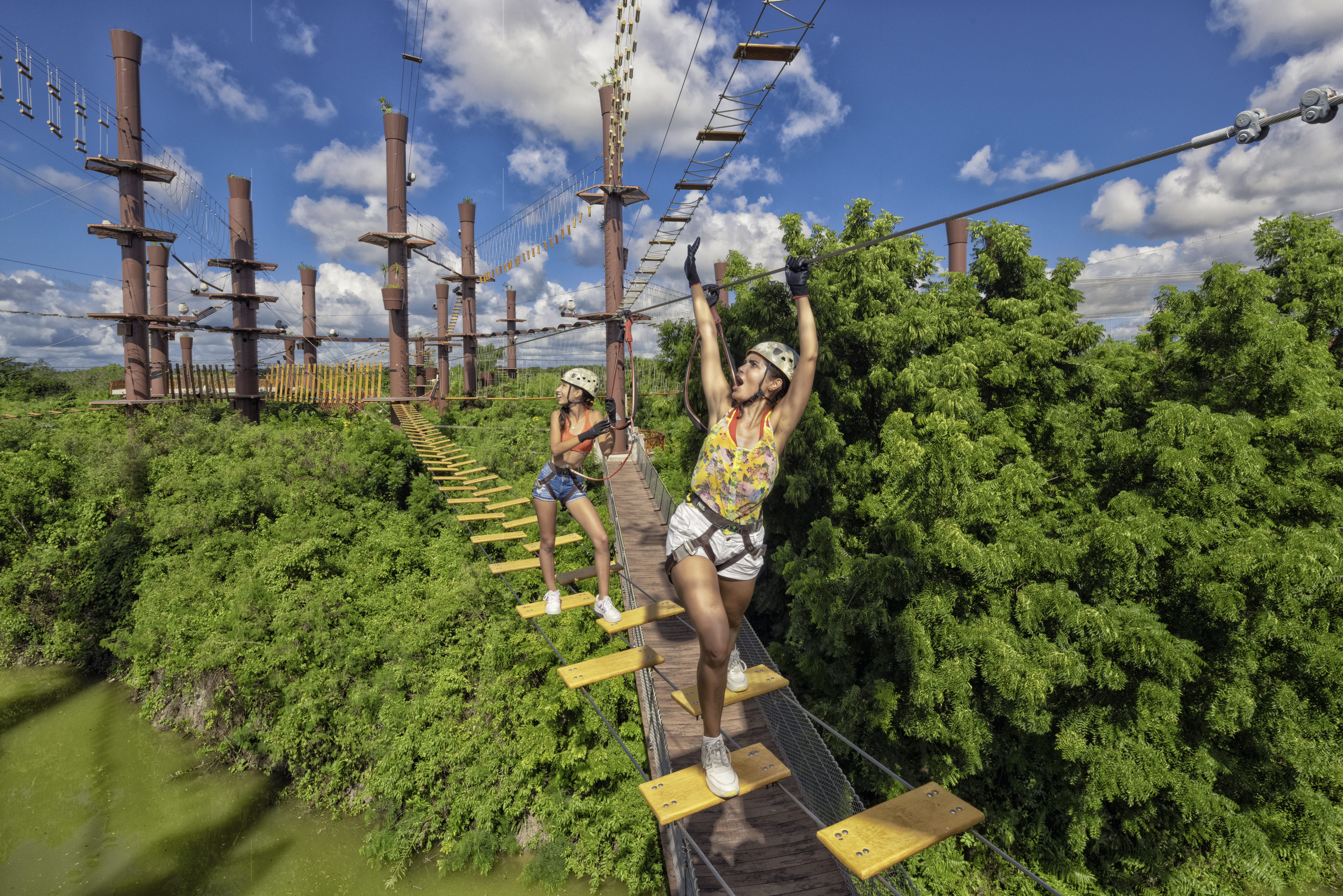 RopeCourse-1 - Xavage en Riviera Maya, el destino imprescindible para viajeros aventureros