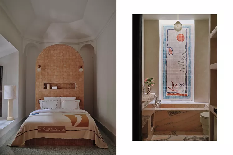 Este riad recién restaurado en Marrakech es uno de los más chic para alojarse