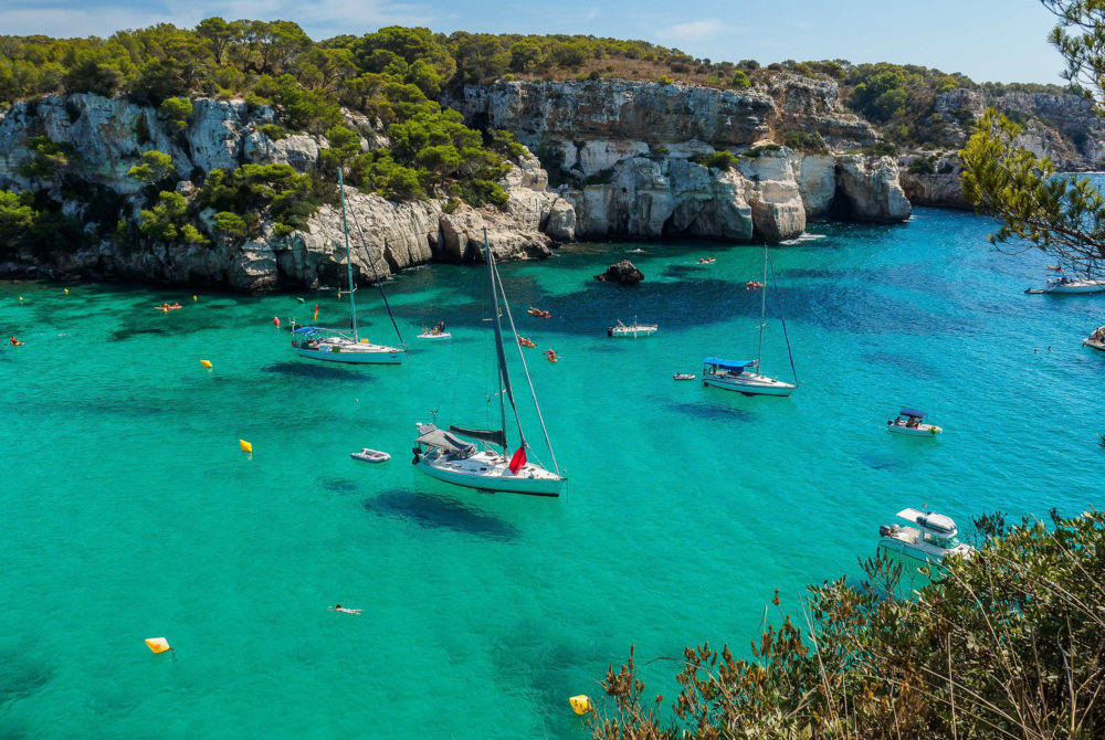 Cala-Macarella-1000x670 - Estas son las calas menos populares de las Islas Baleares