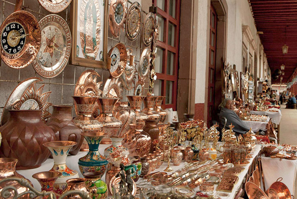 Santa-Clara-Cobre-1000x670 - 2 Pueblos Mágicos de Michoacán con hermosas artesanías locales para decorar tu casa