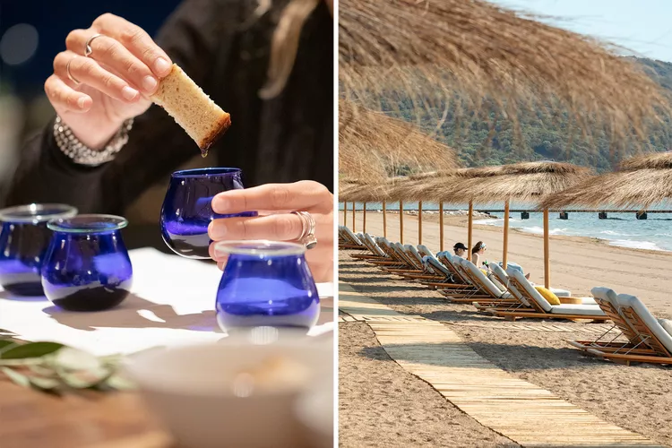 TAL-mandarin-oriental-olive-oil-tasting-and-beach-COSTANAVARINO0524-59e2ac14039d45f494caf119507db660 - Me quedé en el primer hotel Mandarin Oriental de Grecia en Mesene. Te cuento cómo fue la experiencia.