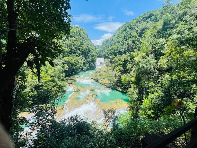 elsalto2 - La bonita cascada a 3 horas de Villahermosa que se esconde tras un sendero con espectaculares aguas verde jade