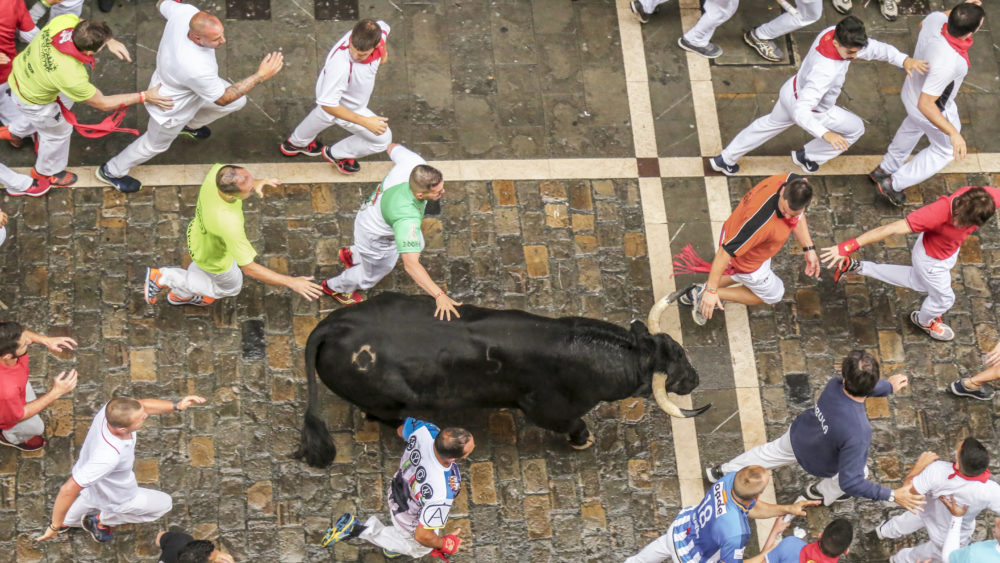 Sanfermines_2018_28903202977-1000x563 - El recorrido de San Fermín: por dónde pasa y cuántos metros son