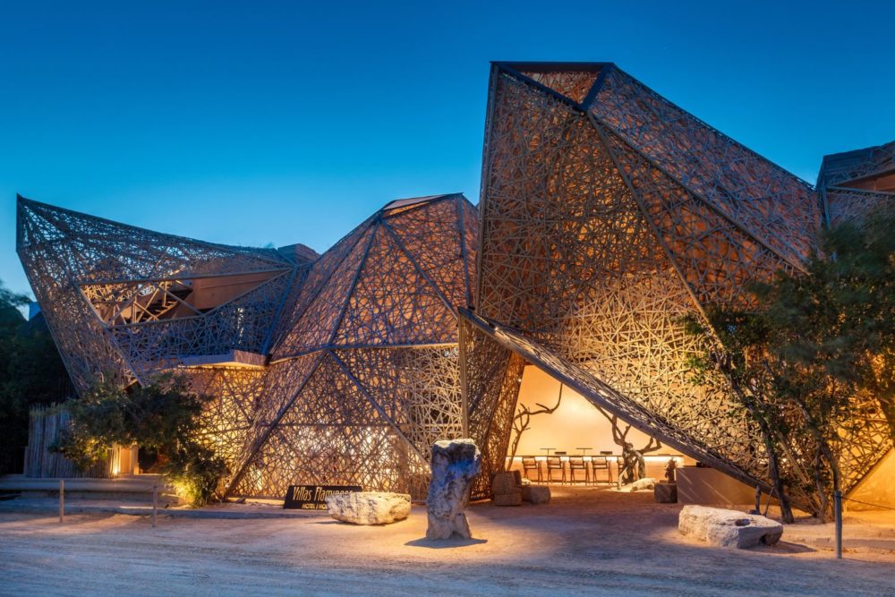 Hotel Villas Flamingos: bungalows frente al mar con jacuzzi privado, regadera al aire libre y vistas privilegiadas