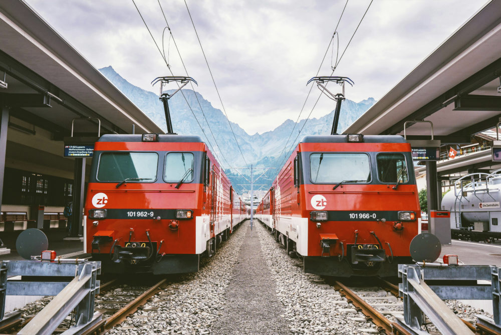 tren-suiza-1000x670 - Trenes en Europa: las rutas más populares y qué ciudades conectan