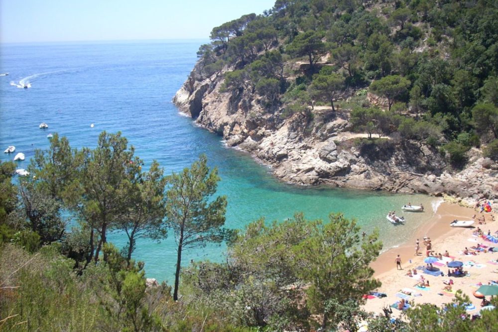 Cala-Pola-Tossa-de-Mar-1000x667 - Las 6 playas del Mediterráneo de España para pasar el día
