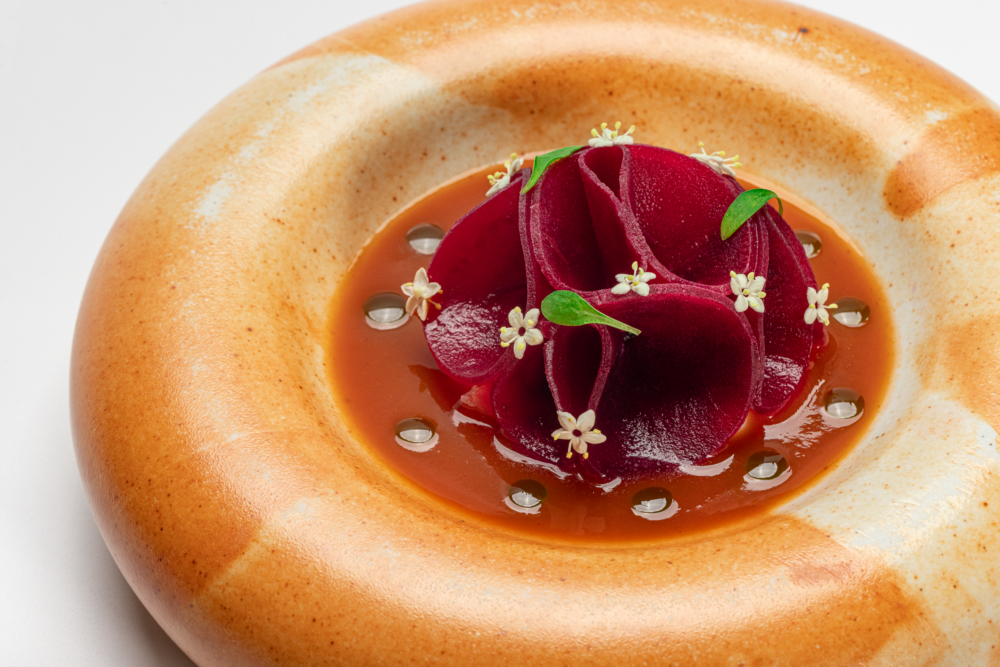 Le-Du-Beet-Prawn-1000x667 - Dónde comer en Bangkok: 5 restaurantes de alta cocina