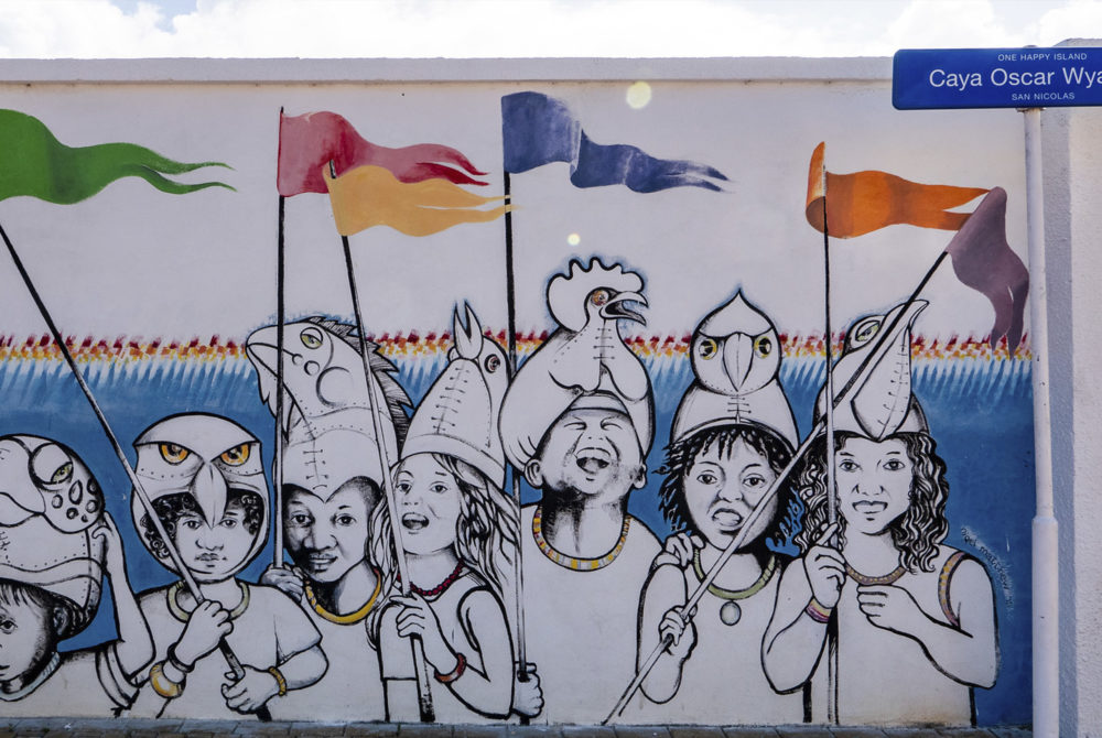 Mural-Aruba-1000x670 - Itinerario para recorrer Aruba con niños