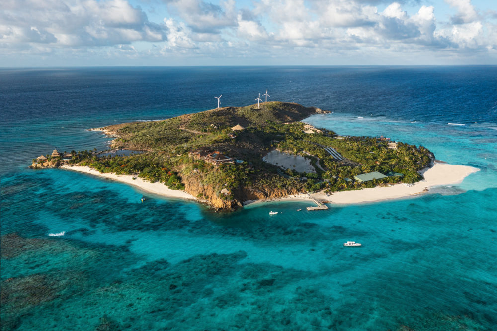 Necker-Island-Aerial-1-1000x666 - Conoce los 9 hoteles de ultralujo de Sir Richard Branson