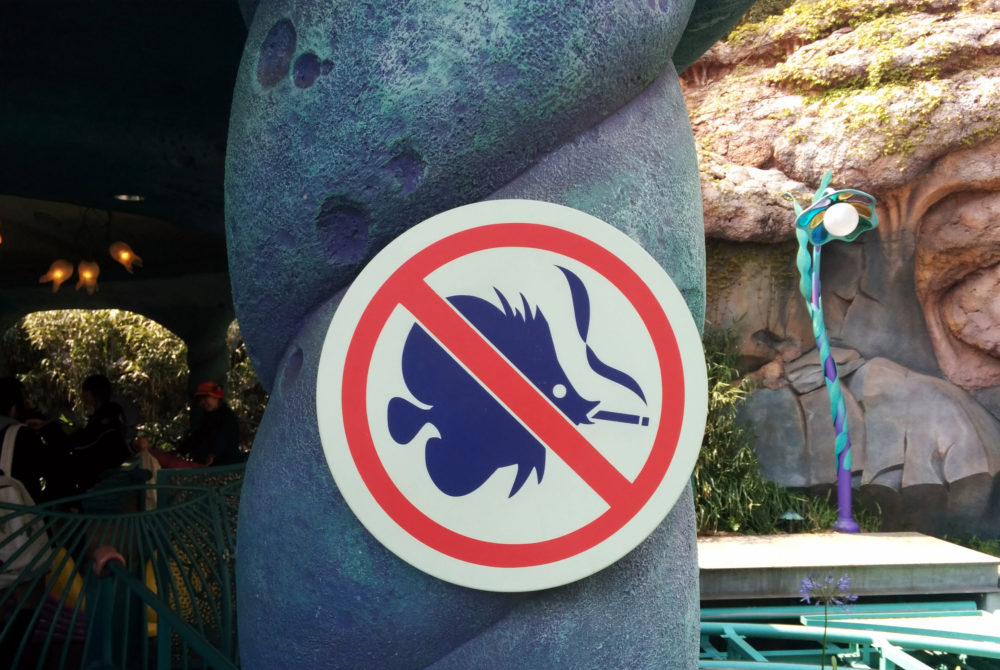 Prohibido-Fumar-1000x670 - ¿Se puede fumar en Walt Disney World?
