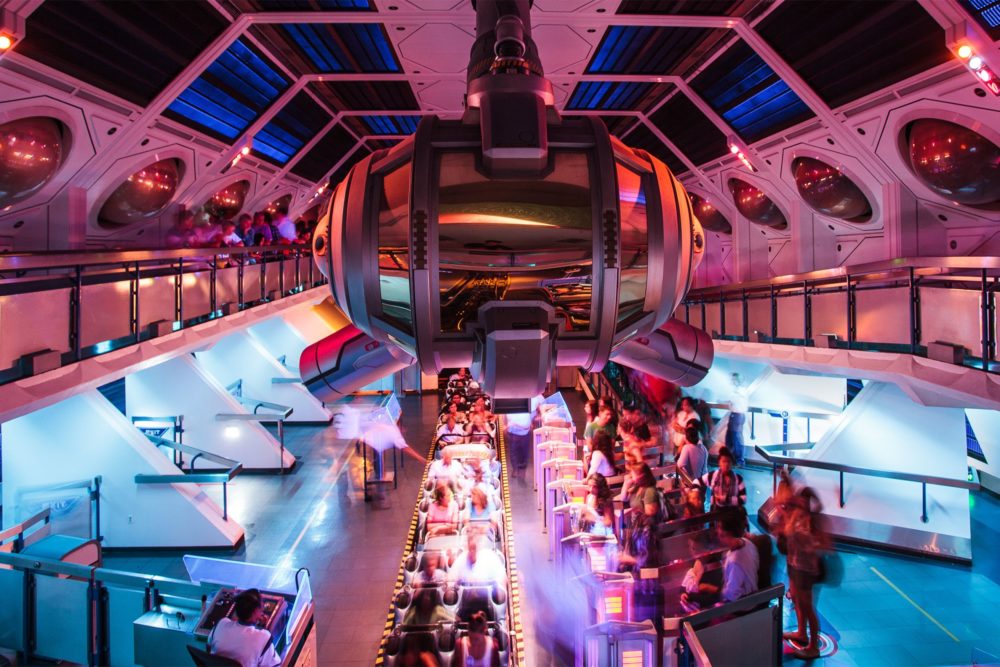 Space-Mountain-1000x667 - Diversión sin límites: todas montañas rusas en Disney Magic Kingdom Orlando