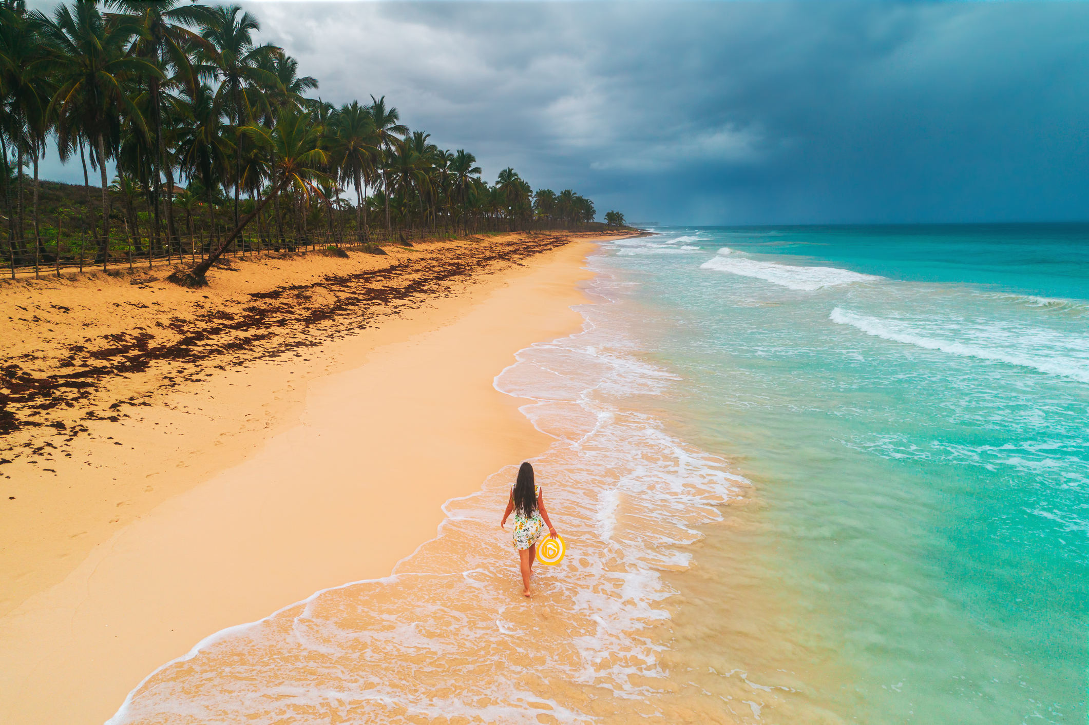 7 playas sin sargazo en el Caribe