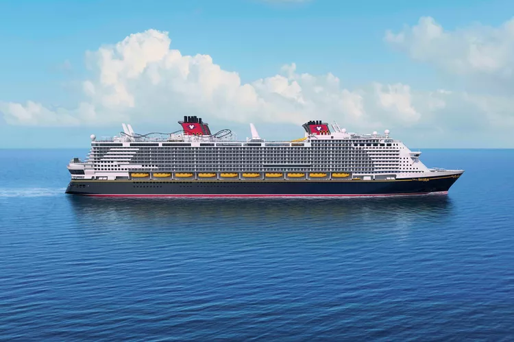 exterior-disney-adventure - El crucero Disney Adventure tendrá la montaña rusa más larga en altamar