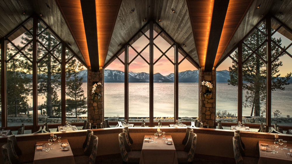 Edgewood-Tahoe-Restaurant-1-1000x562 - 5 hoteles de lujo en resorts de esquí en Estados Unidos 