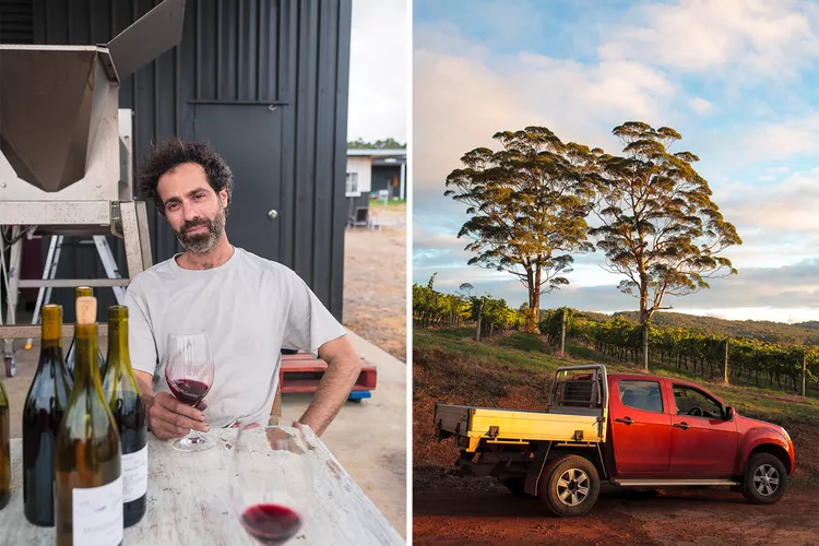 Sam-Vinciullo-y-campo - Australia Occidental, un destino con bodegas y restaurantes de primer nivel