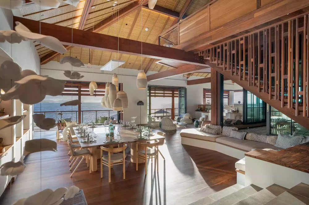 comedor-cape-stout-1000x665 - Puedes alquilar esta isla privada para ti y hasta 23 amigos. Así es la experiencia