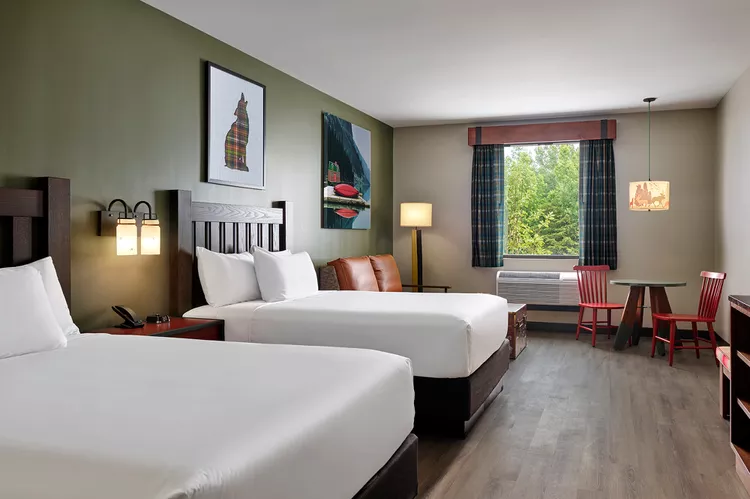 dormitorio-great-wolf-lodge - Este resort familiar en Florida tiene un parque acuático de 8.500 metros cuadrados