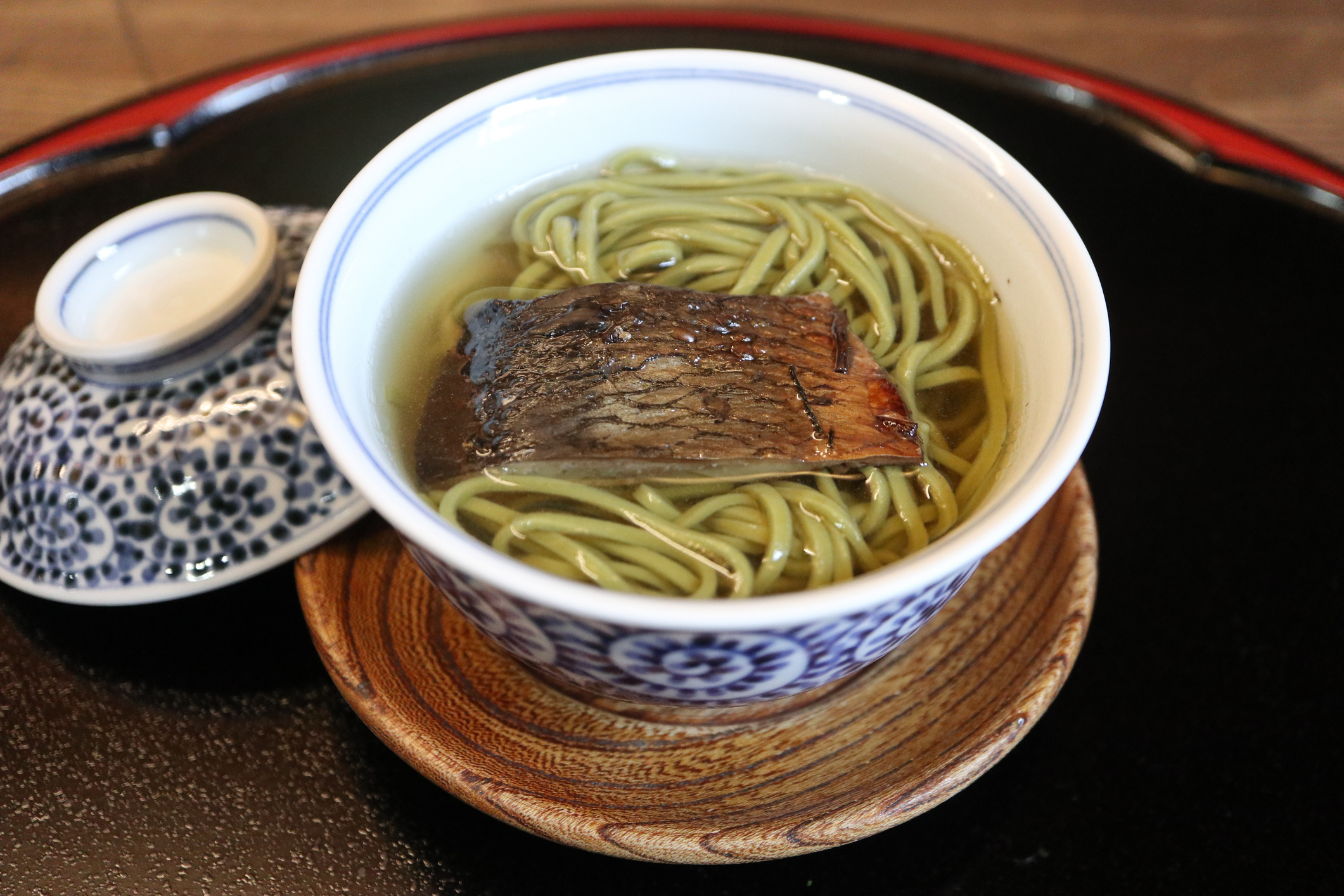 fideos-soba-con-te-verde - Uji, la ciudad del matcha que se está volviendo famosa en Japón