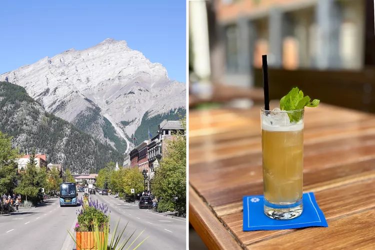 Este pueblo en Canadá tiene una ruta de cocteles de té con alcohol, y es la actividad ideal después de una aventura
