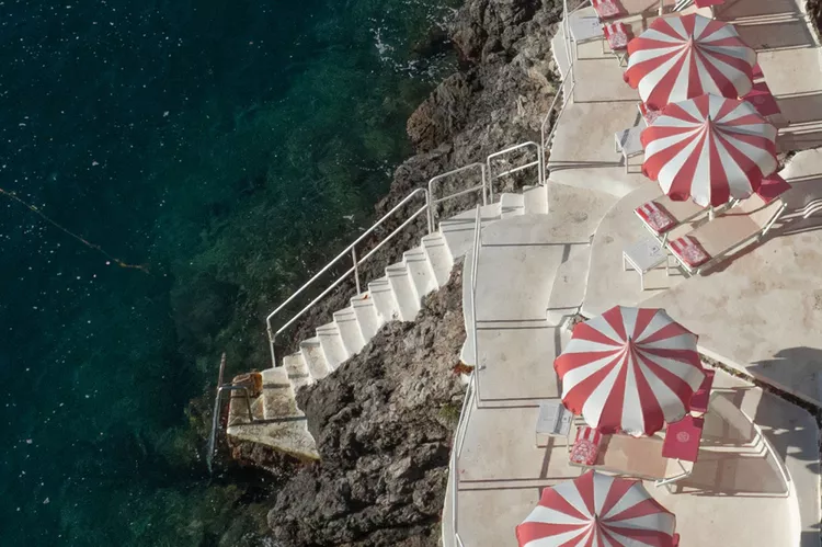 beach-club-palazzo-avino - Palazzo Avino, un hotel de lujo en la costa de Amalfi