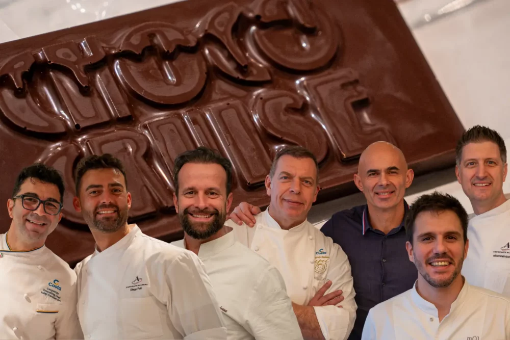 Conoce el crucero más dulce del año: ¡estrellas de chocolate en el Costa Toscana!