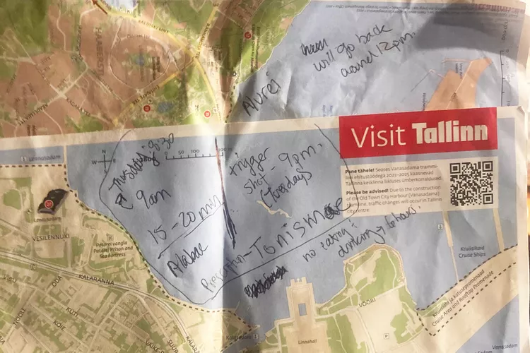 mapa-de-Tallin-Estonia - Por qué viajar a Estonia para congelar mis óvulos se convirtió en una de mis decisiones más empoderadoras