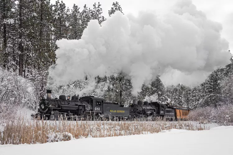 polar-express-exterior-colorado - Viajé en el icónico tren 'Polar Express' con mi hija y ahora quiero hacerlo todos los años 