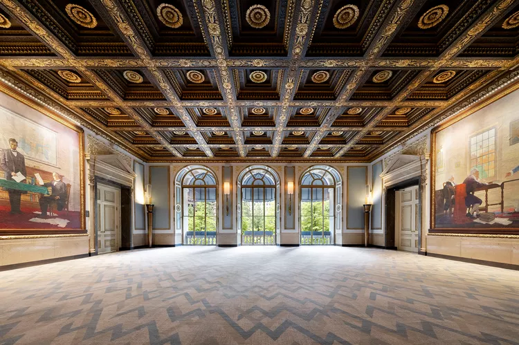 salon-wyeth-the-langham-boston - Este hotel en Boston acaba ser renovado por 200 millones de dólares