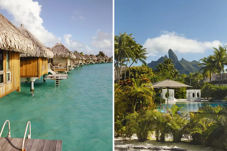 St-Regis-Bora-Bora - La Polinesia francesa resultó ser el destino perfecto para unas vacaciones familiares